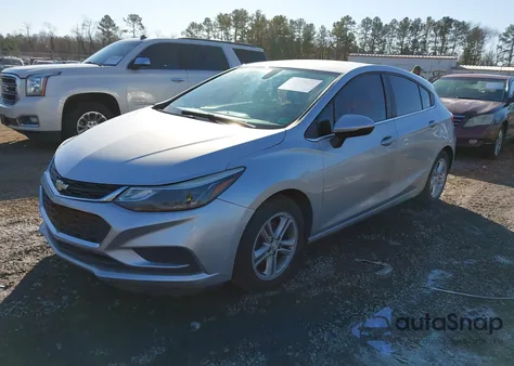 2018 Chevrolet Cruze Lt Auto из США, поврежденный, VIN 3G1BE6SM5JS650703